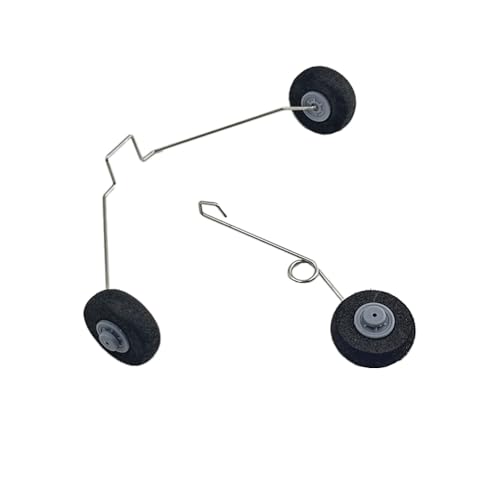 RC Airplane Landing Gear Replace Kit Landing Gear Wheel Set for RC Airplane Helicopter DIY Model Plane Replace Part