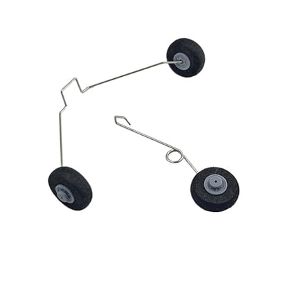 RC Airplane Landing Gear Replace Kit Landing Gear Wheel Set for RC Airplane Helicopter DIY Model Plane Replace Part