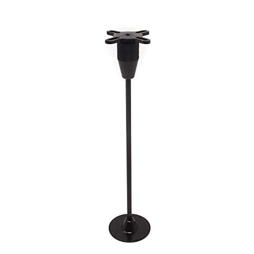 Honbay CNC Aluminum GPS Folding Antenna Base Mount Holder Bracket for DJI Quadcopter Multicopter (Black)