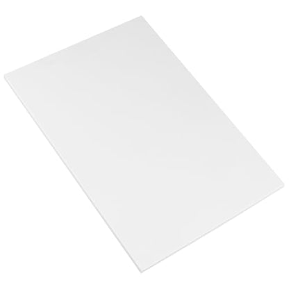 5 PCS White A4 Linocut Blocks, 8.3 x 11.8 Inch Soft Rubber for Printmaking
