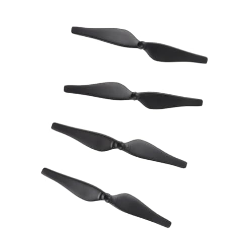 RC Drone Blade Propeller, 2 Pairs Carbon Fiber Quick Release Propeller Set for Tello Drone Quadcopter(black)