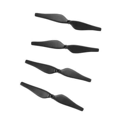 RC Drone Blade Propeller, 2 Pairs Carbon Fiber Quick Release Propeller Set for Tello Drone Quadcopter(black)