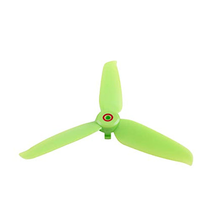 DJI FPV Drone 5328 Propellers 3-Blades Props Low Noise Quick-Release Upgrade Replacement Accessories (8pcs - 4CW 4CCW, Green) - color: Green