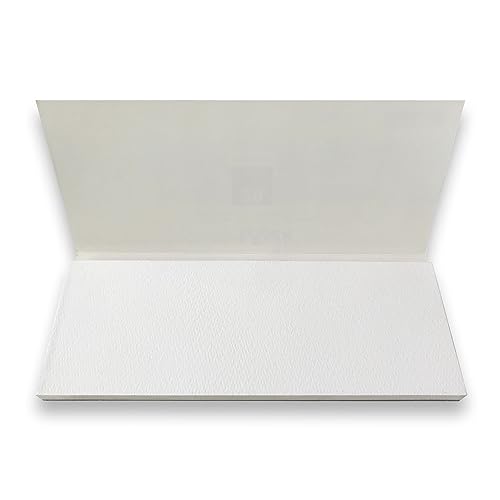 ArtBeek Watercolor Paper Block,3.9" x 9.8" Watercolor Block 20 Sheets 100% Cotton Cold Press 140lb/300GSM - size: 3.9X9.8