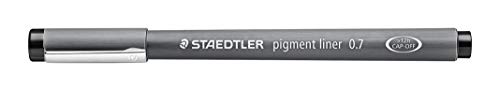 Staedtler Pigment Liner, 0.7mm, Black Ink (308-0.7) - style: 0.7mm