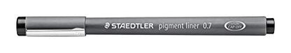 Staedtler Pigment Liner, 0.7mm, Black Ink (308-0.7) - style: 0.7mm