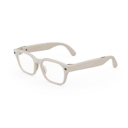 Meta Glasses, Adventurer AI Glasses - color: Linen/Transitions Sapphire Lenses, size: Standard