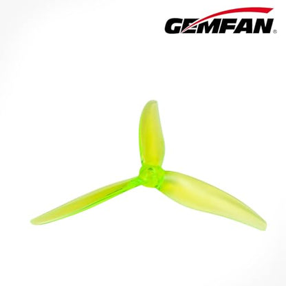 Gemfan Hurricane 51366 MCK Rev3 5.1-Inch 3-Blade PC FPV Props, 10CW + 10CCW