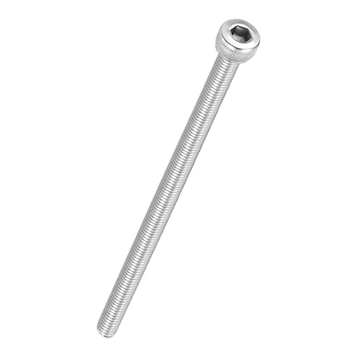 Socket Head Cap Screws M4-0.7x75mm 304 Stainless Steel Silver 10pcs - size: M4-0.7x75mm
