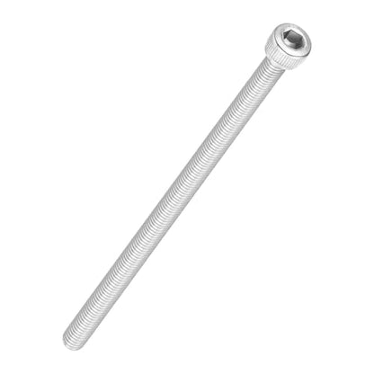 Socket Head Cap Screws M5-0.8x100mm 304 Stainless Steel Silver 10pcs - size: M5-0.8x100mm