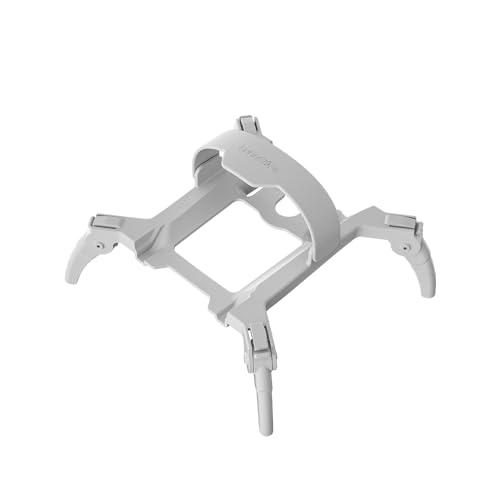 Landing Gear for DJI Mini 4 Pro, Spider Leg Foldable Extension Landing Gear, Portable Mini 4 Pro Drone Bracket Protective Stand (Gray) - color: Gray