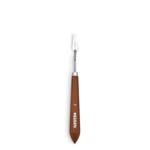 MEEDEN Artist Palette Painting Knife: 7.99" Flexible Stainless Steel, #7 - style: #7
