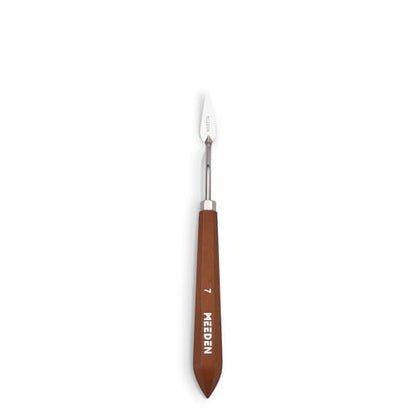 MEEDEN Artist Palette Painting Knife: 7.99" Flexible Stainless Steel, #7 - style: #7