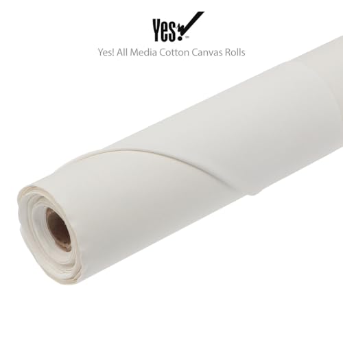 Yes! All Media Cotton Canvas Roll (8 oz) 84" x 6 Yards