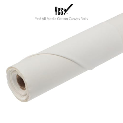 Yes! All Media Cotton Canvas Roll (8 oz) 84" x 6 Yards