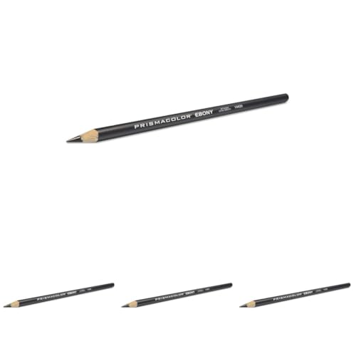 Prismacolor, SAN14420, Ebony Sketching Pencil, 12 / Dozen (Pack of 4)