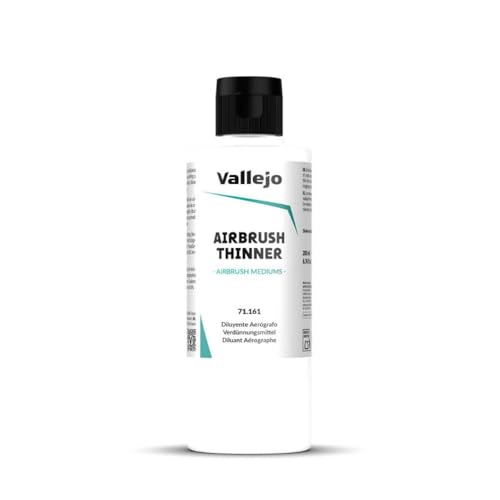 Vallejo - Airbrush Thinner for Acrylic Paints 200 ml (6.76 fl.oz.) - size: 6.76 Fl Oz (Pack of 1)