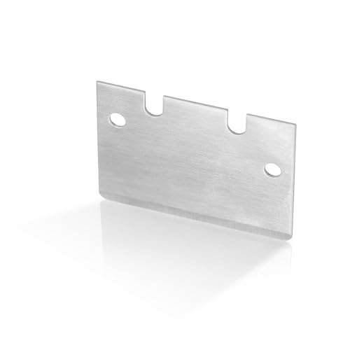5pcs Professional 3D Print Scraper Blades, Stainless Steel Cleaning Plate Scraper Blades Sharp with 10 Screws Practical Metal 3D Print Tools Accessories Compatible with Bambu Lab X1/P1 Printer Series