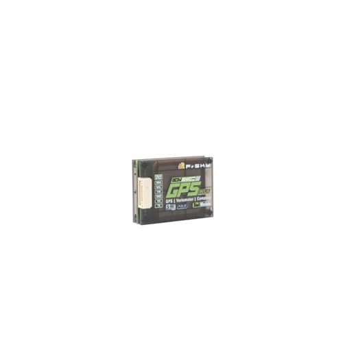 FrSky GPS ADV Plus Sensor, High-Precision Dual-Mode GPS Module, Built-in Variometer & Compass, Supports FBUS/S.Port/I2C/Serial, Real-time Position Speed Altitude Telemetry for RC Airplane Drone