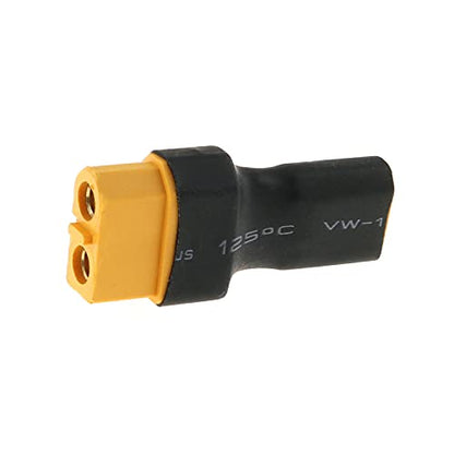 RLECS 2pcs XT-60 Female to XT-30 Male Wireless Connector for Drone FPV Wireless Connector