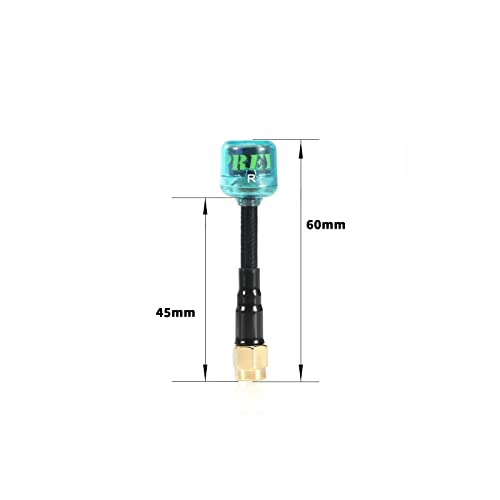 2pcs Osprey 5.8G-H-z FPV RHCP SMA Antenna 2.82dBi 60mm