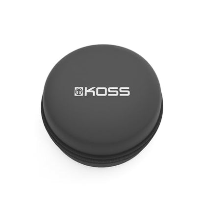 Koss Porta Pro Official Hard Carry Case, Black, Designed for Porta Pro