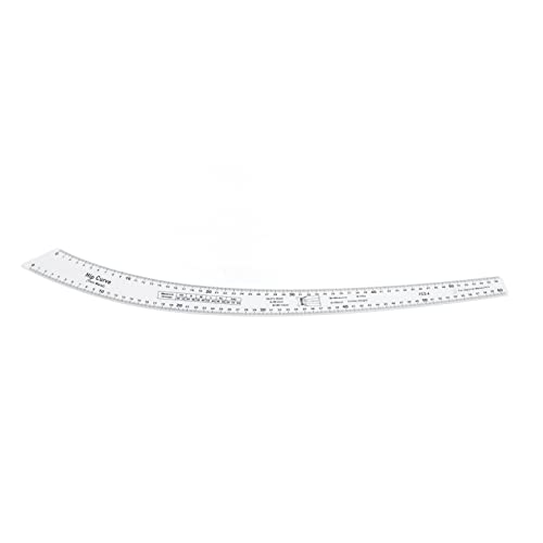 7Pcs Sewing Ruler Tailor Set Clear French Curve Ruler Sewing Ruler Set Rulers Ruler Racks Rulers High Accuracy Scale Fashion Pattern Design Ruler Set for Making Pattern Drafting