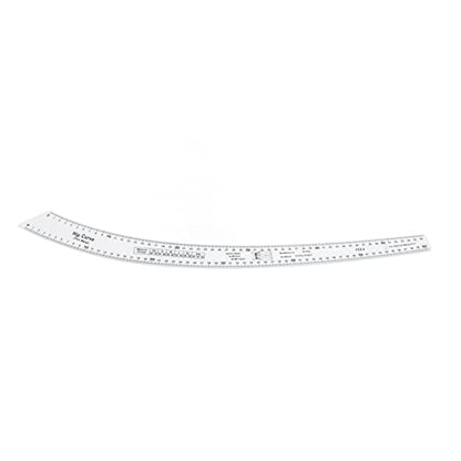 7Pcs Sewing Ruler Tailor Set Clear French Curve Ruler Sewing Ruler Set Rulers Ruler Racks Rulers High Accuracy Scale Fashion Pattern Design Ruler Set for Making Pattern Drafting