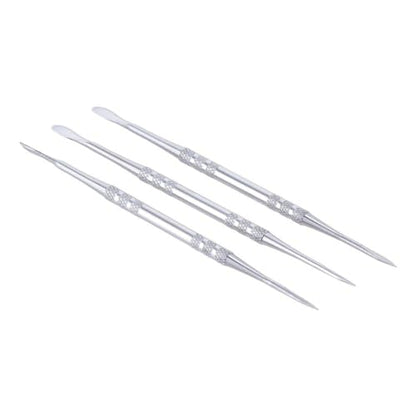 10Pcs 4.7 Inch Stainless Steel Tool Spoon Wax Tools Wax Carving Tools Sculpting Tool Spoon Wax Tool Carving Tool Kit