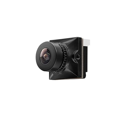 Modelhive FPV Ratel 2 Micro Camera - 1/1.8" Starlight Sensor, Super WDR, 160°/165° FOV, 1200TVL, Ultra-Light 5.9g for RC FPV Drone Racing & Freestyle (Black) - color: Black