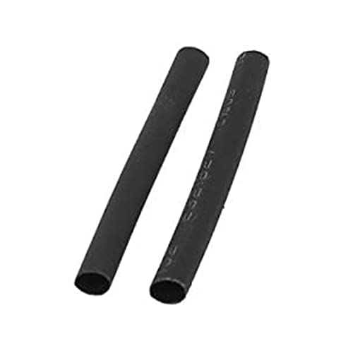 uxcell Wire Wrap Sleeve 2mm Dia 30mm Long Heat Shrink Tubing 280pcs Black