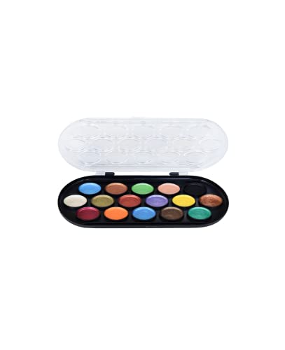 Yasutomo Niji Pearlescent Watercolor Set 16 Colors