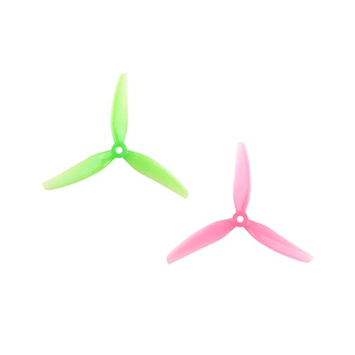 16pcs HQProp Ethix S3 5.1" Tri-Blade FPV Drone Props Low Throttle Resolution 5mm