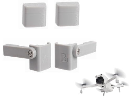 BTG Quick Release Landing Gear Landing Legs Extensions for DJI Lito 1/ Lito X1 Drone Height Extender Protector Protective Accessories