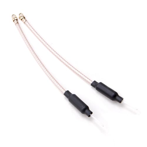 Acxico 2Pcs FPV Antenna 5.8G 2DBI U.FL IPEX IPX Omni Directional Linear Brass Antenna