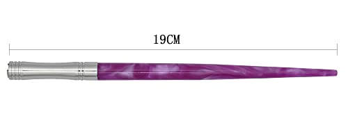 Gullor Resin Dip Pen Handcrafted Calligraphy Set with 33 Nibs for Art, Signatures, Drawing, Caligraphy Kits for Beginners, Fuchsia - color: Fuchsia
