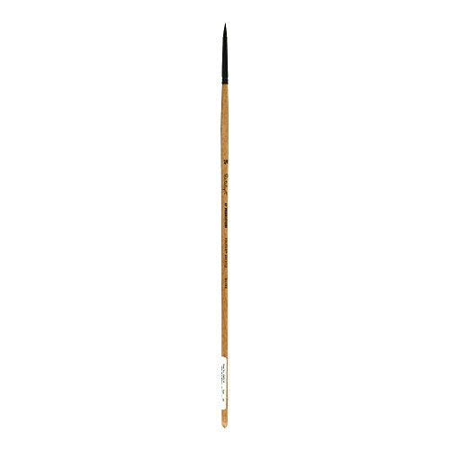 Princeton Catalyst Round Brush, Synthetic, Long Handle, Size 2/0 inch, 1 Count - size: Size 2/0 Round