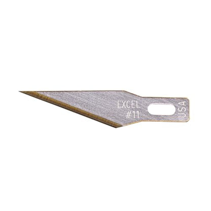 Excel Blades #11 50-Pack Zirconium Nitride Craft Knife Blades, USA Made