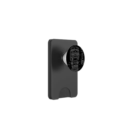 RC Transmitter Blueprint FPV Drone RC Car Radio Controller PopSockets PopWallet for MagSafe - style: Magnetic PopWallet