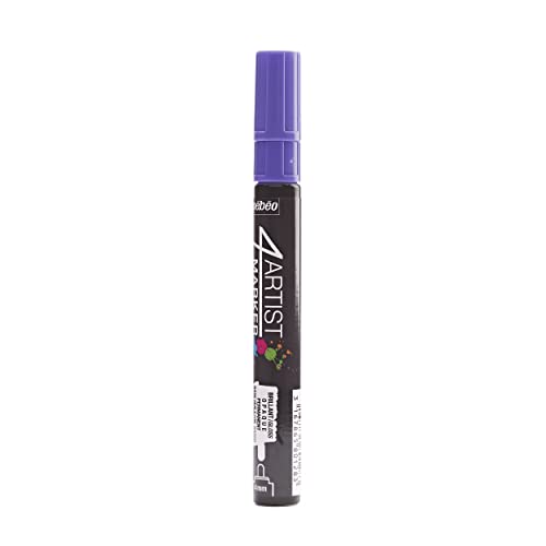 Pebeo 4Artist Marker, Oil Paint Marker, 4 mm - Violet - color: Violet