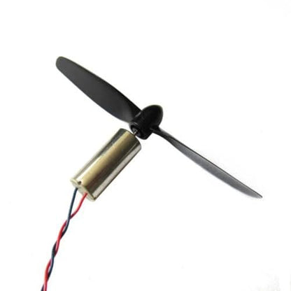 8520 Coreless Brushed Motor Set 53000rpm 8.5x20mm + 75mm CW CCW Propeller