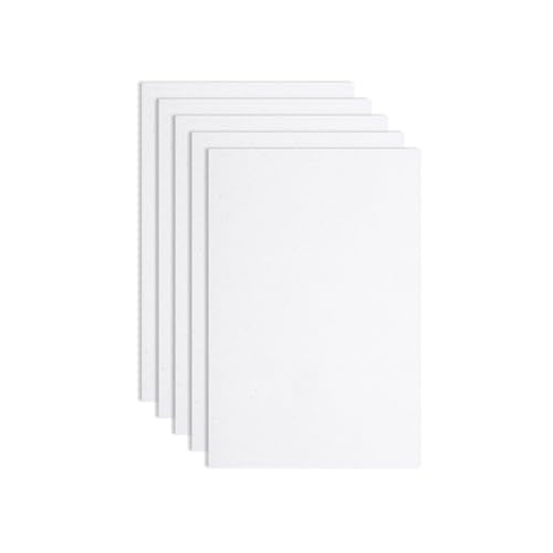 uxcell Foam Sheets 5Pcs 8x12Inch EVA Self-Adhesive Sparkle White Glitters - color: White