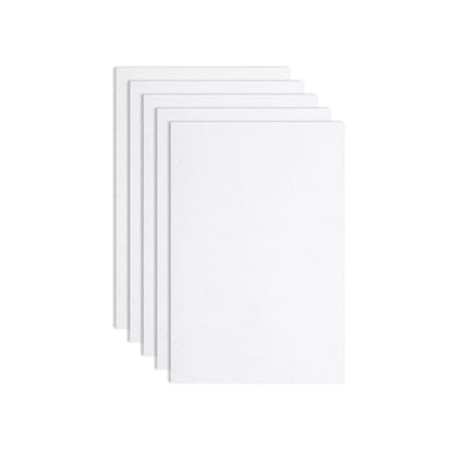uxcell Foam Sheets 5Pcs 8x12Inch EVA Self-Adhesive Sparkle White Glitters - color: White