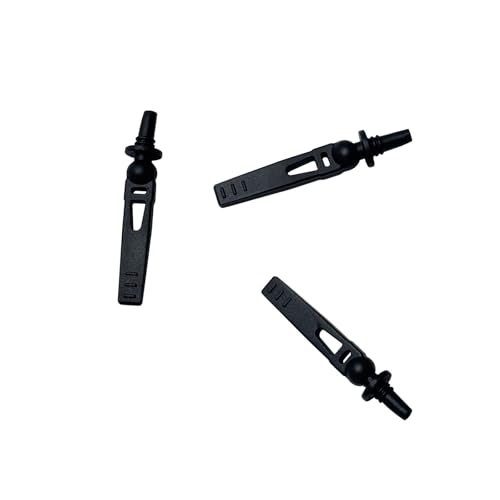 Gimbal Rubber Dampers Replacement For Dji Flip,PTZ Shock Absorber Mounts Repair Part,Gimbal Camera Assembly Parts For Dji Flip Shock Absorption Repair Parts Drone Accessories Black(3 Pcs)