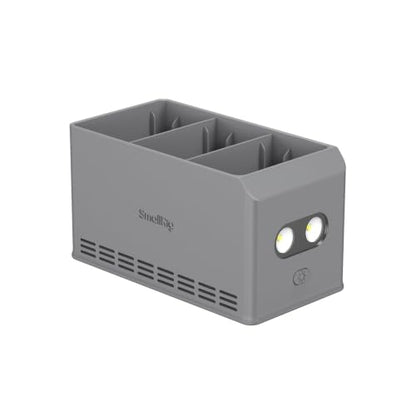 SmallRig 100W 3-Channel Battery Charger for DJI Mini5 Pro/ Mini4 Pro / Mini3 Pro/Mini 3 Intelligent Flight Batteries, Multiple Charging Modes, USB Output & Multi-Protection - 6502