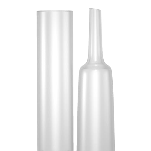 Diameter 5/8 Inch Dual Wall Clear Heat Shrink Tubing 3:1, 4Ft Long Electrical Shrink Tube for Wires,Marine Grade Shrink Tube with Adhesive Lined Waterproof - size: 5/8"-4Ft