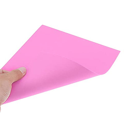 uxcell Dark Pink EVA Foam Sheets 11 x 8 inch 1.7mm Thickness for Crafts DIY Projects, 12 Pcs - color: Dark Pink