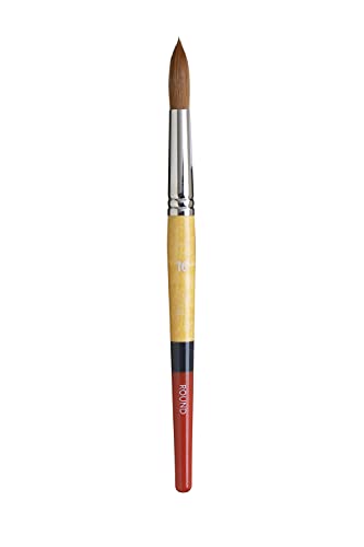Princeton Snap! PAB96516 Taklon Snap Brush, Gold