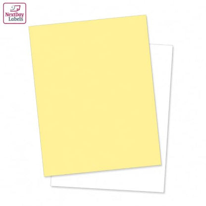 NextDayLabels Carbonless NCR Paper, 2 Part Reverse #5887, 8.5" x 11" - size: 8-1/2" x 11" 2 Part Reverse, #5887