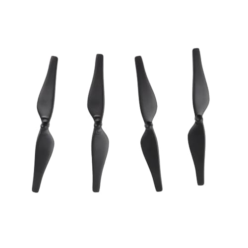 RC Drone Blade Propeller, 2 Pairs Carbon Fiber Quick Release Propeller Set for Tello Drone Quadcopter(black)